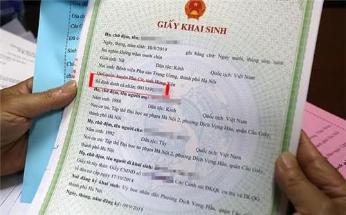 Thủ tục cải chính hộ tịch có yếu tố nước ngoài