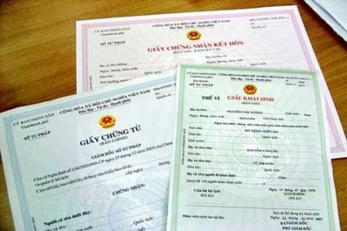 Thủ tục thay đổi, cải chính hộ tịch