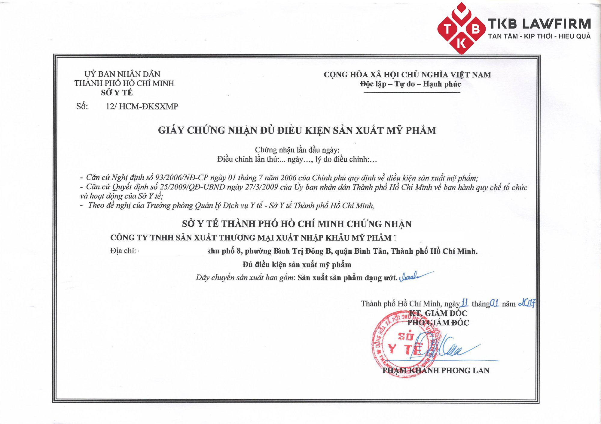 Thủ tục đăng ký giấy phép sản xuất mỹ phẩm nhanh chóng, hiệu quả nhất