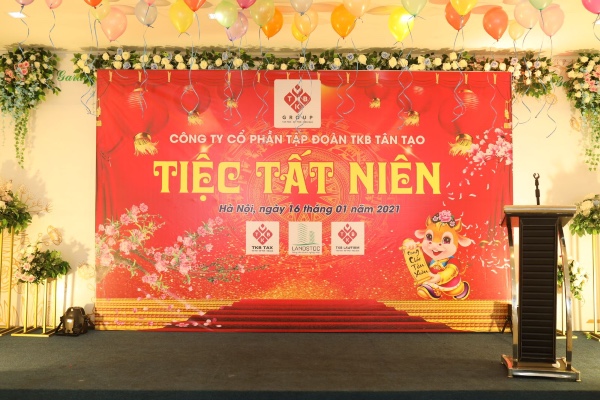 Tiệc Tất niên 2020 của Tập đoàn TKB Tân Tạo và các Đơn vị thành viên